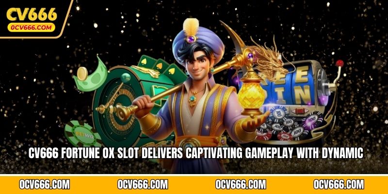 CV666 Fortune Ox slot delivers captivating gameplay with dynamic