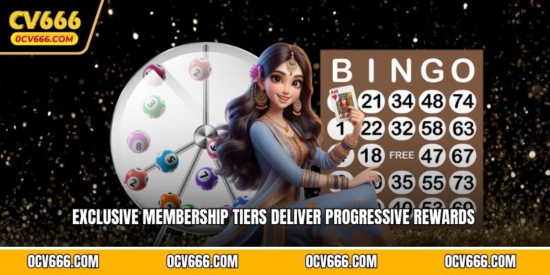 Exclusive membership tiers deliver progressive rewards  