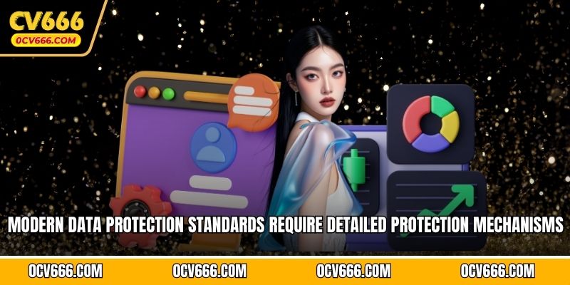 Modern data protection standards require detailed protection mechanisms 