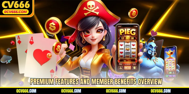 Premium features and member benefits overview