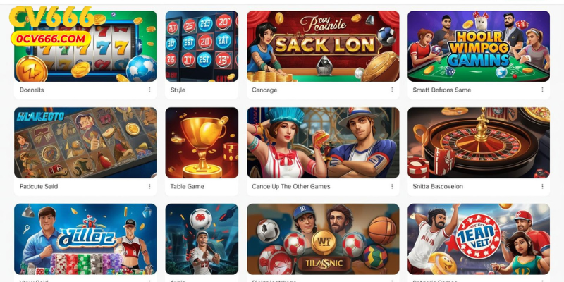 Wide Range of Games