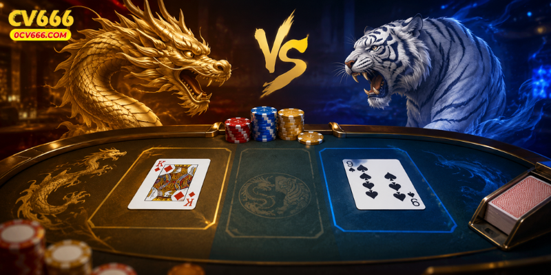 Dragon Tiger is a casino card game