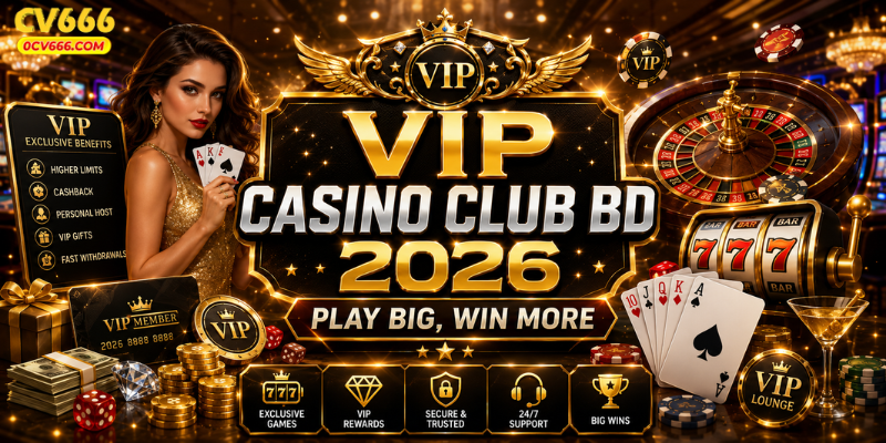 VIP Casino Club BD 2026 – Play Big, Win More