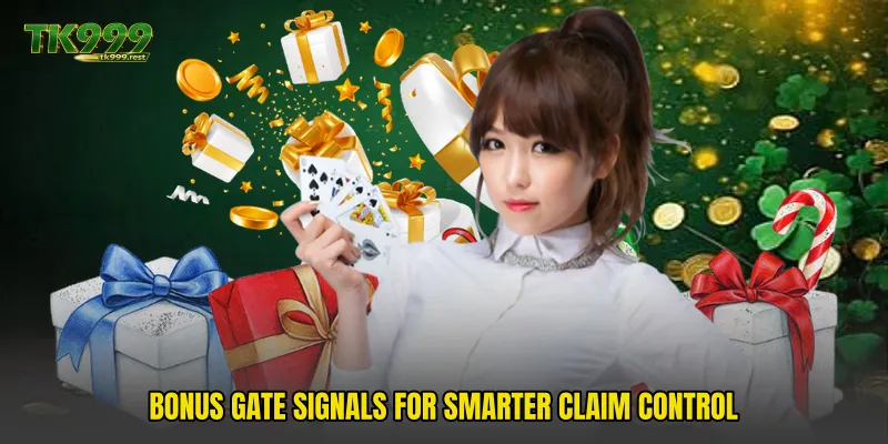 Bonus gate signals for smarter claim control
