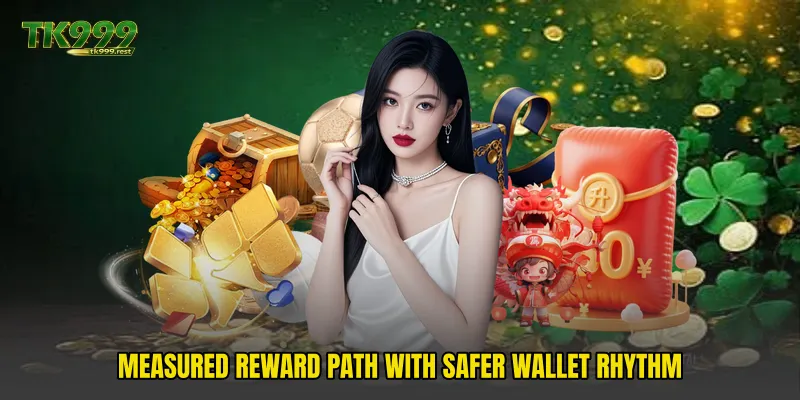 Measured reward path with safer wallet rhythm