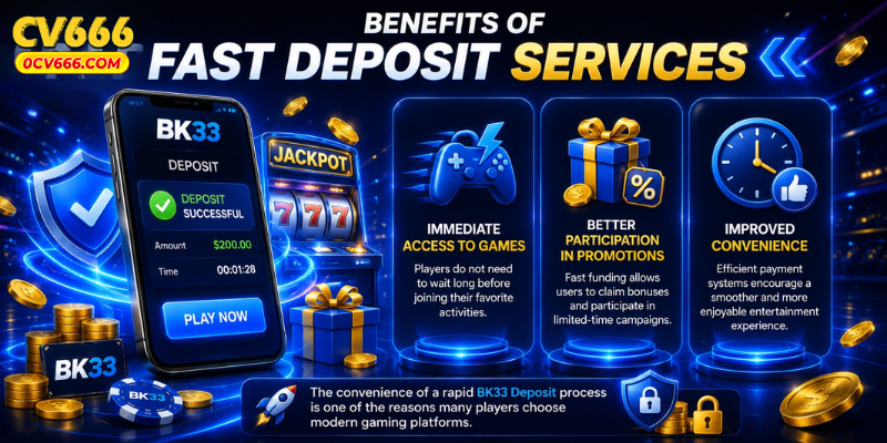 Benefits of Fast Deposit Services