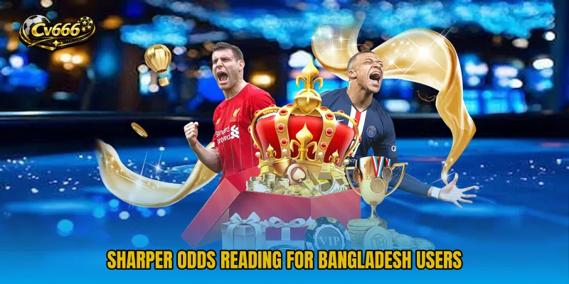 Sharper odds reading for Bangladesh users