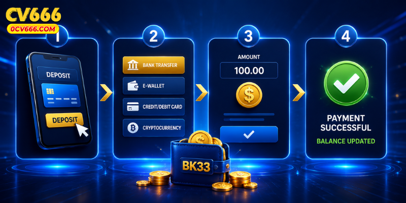 Steps to Complete a Deposit
